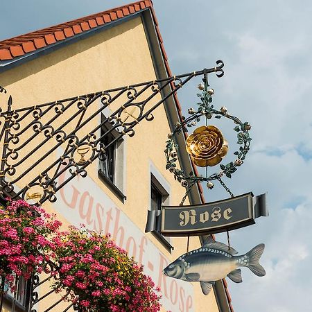 Gasthof Rose Flachslanden Esterno foto
