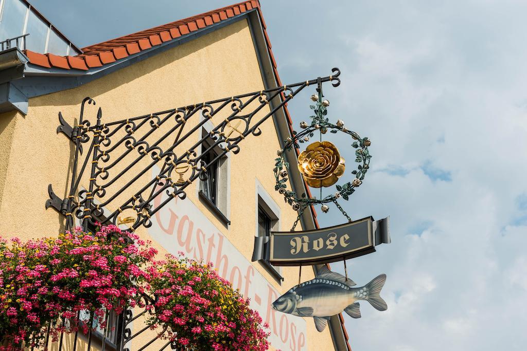 Gasthof Rose Flachslanden Esterno foto