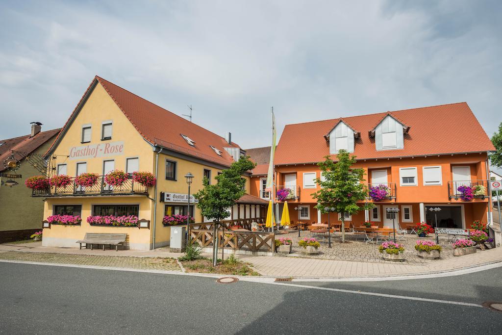Gasthof Rose Flachslanden Esterno foto